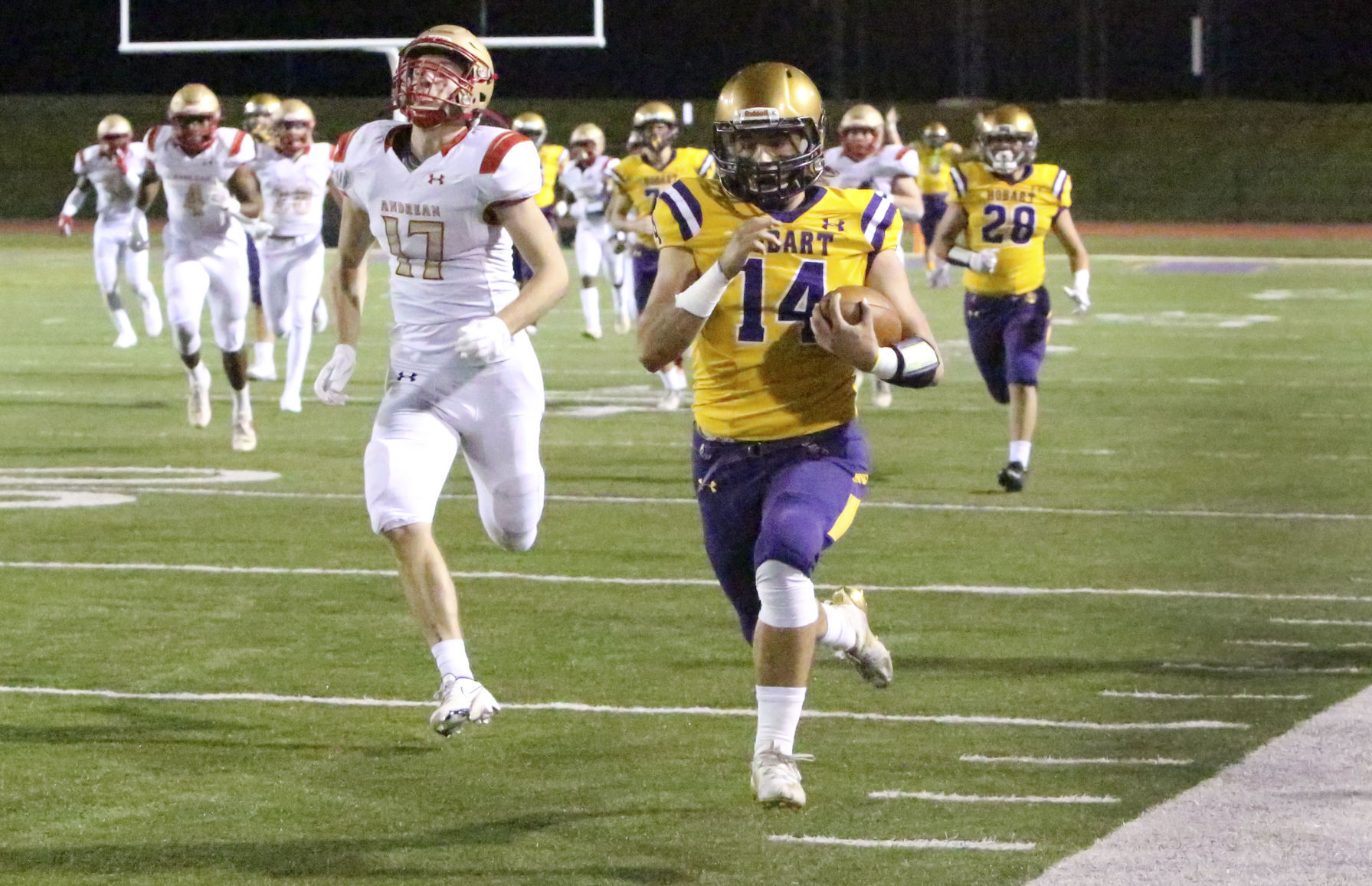 Andrean/Hobart football